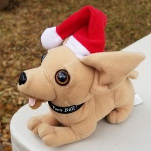 Vintage Taco Bell Dog Christmas